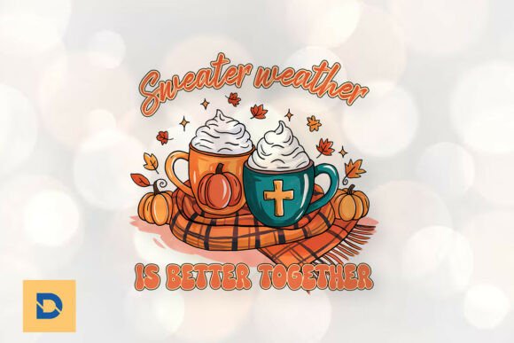 Download Sweater Weather is Better Together PNG - Premium Bundle