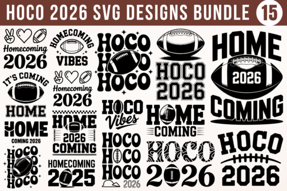 Download Hoco 2026 SVG Designs Bundle - Svg designs Collection